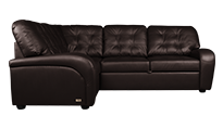 Сидней с тумбой Grann Madras Dark Brown Covers