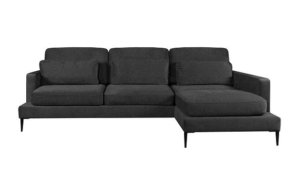 Диван Паоло с канапе  Gunnared Dark Grey