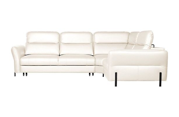 Диван Мишель с тумбой Стандарт 85/21 Grann Madras Lotys White опоры двойные металл Covers