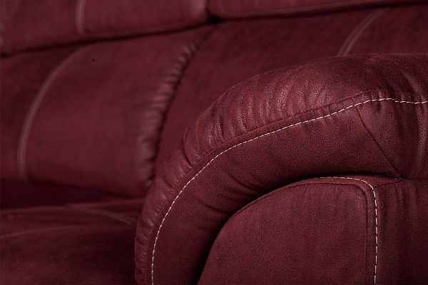 Диван Дублин с тумбой Fulton Oxblood