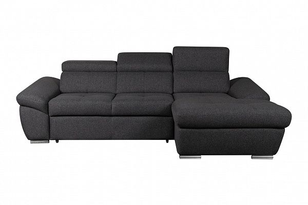 Диван Капри с канапе 260 Gunnared Dark Grey